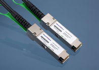 2M de passieve leidt QSFP+ aan QSFP+ Kabel van Kopertwinax/bandkabel